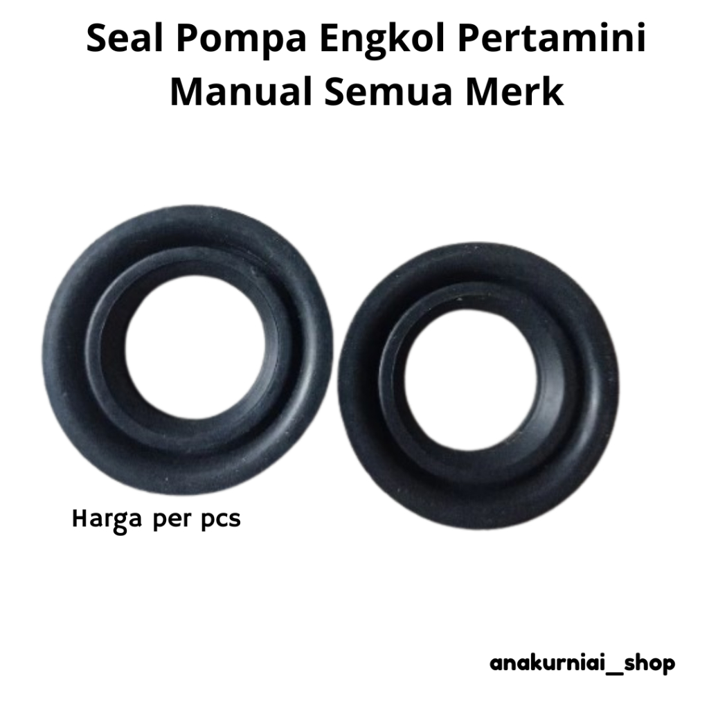 Karet Sil Seal Pompa Engkol Pertamini Manual Sil Pompa Toyosaki KUJ TPG SPG - Karet Sil Pompa Engkol