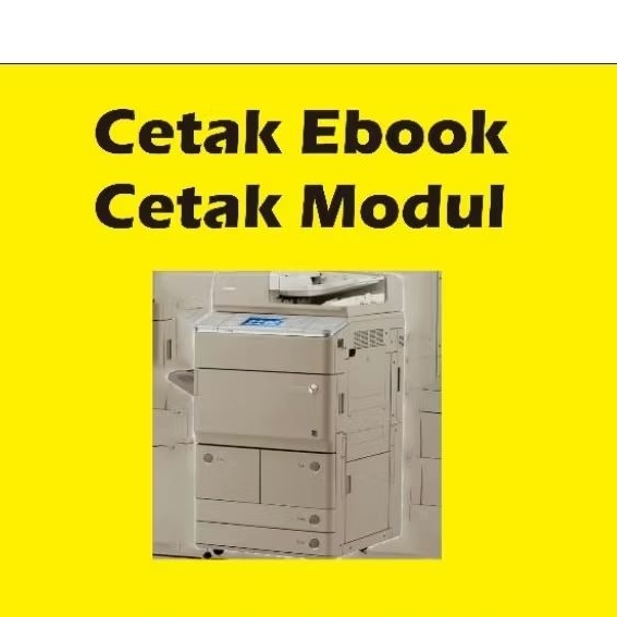 

Cetak eebook Modul Buku A5, A4 dan B5 Cover laminasy anti luntur