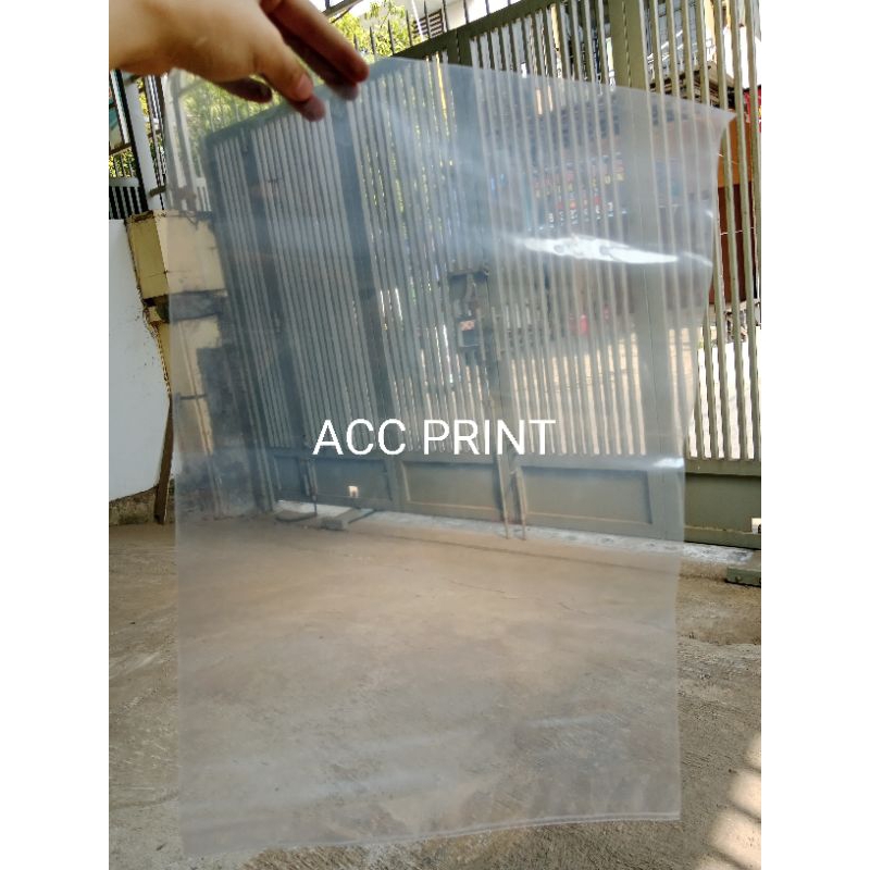 Plastik PP Tebal 08 / Plastik PP Bening 35x50x08 / Plastik Bening Uk. 35x50x08 / Plastik Kemasan Jaj