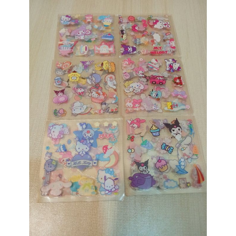 

Stiker imut" melody, kuromi, hello kitty, cinamonrow