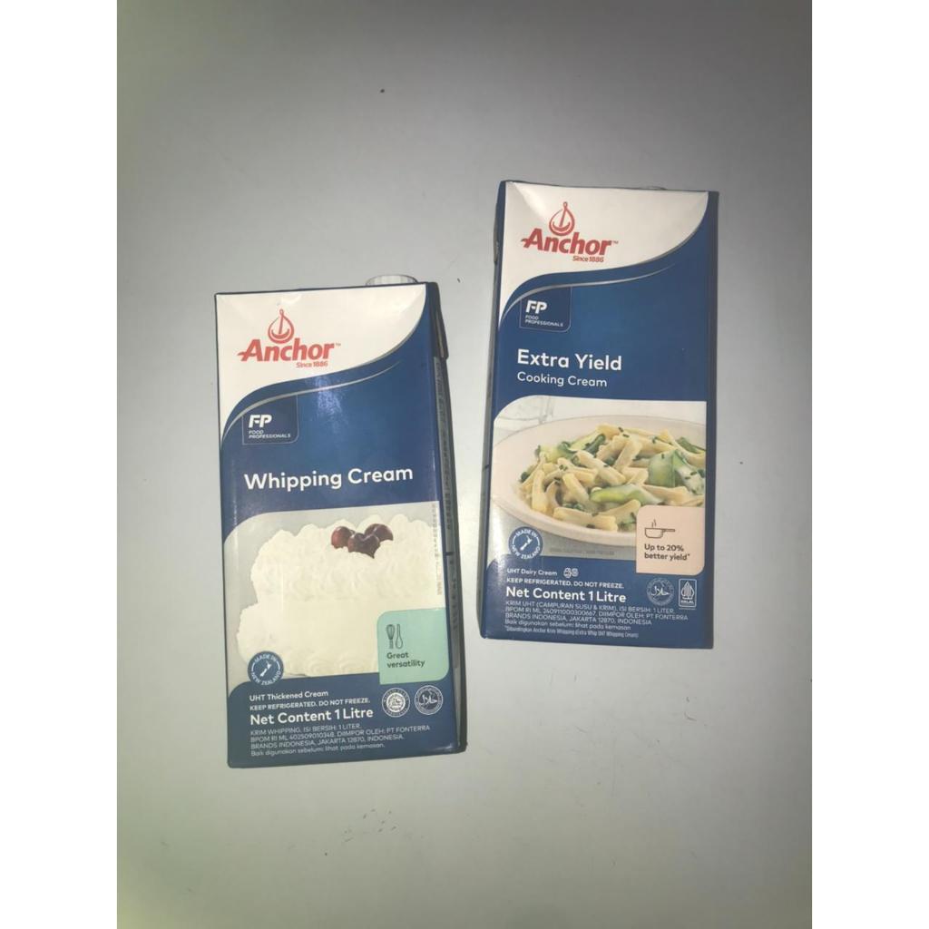 

ANCHOR WHIPPING CREAM & EXTRA YIELD 1 LITER