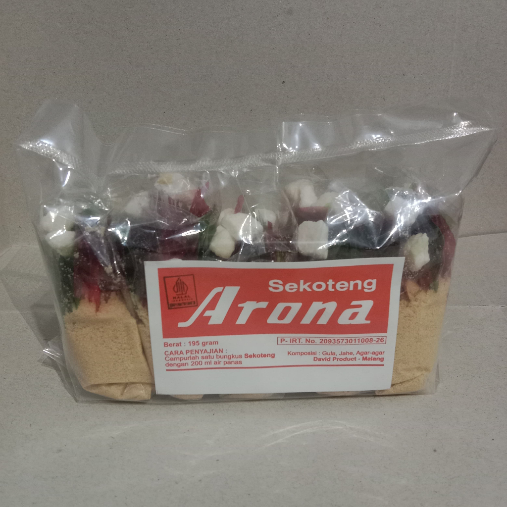 

Sekoteng Arona 195 gram / Dolar Hongkong 200 gram 1 pack isi 5 bungkus
