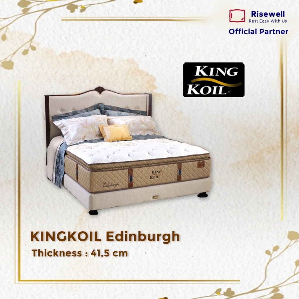 Kasur Kingkoil / Mattrass Kingkoil Edinburgh (Mattrass Only)