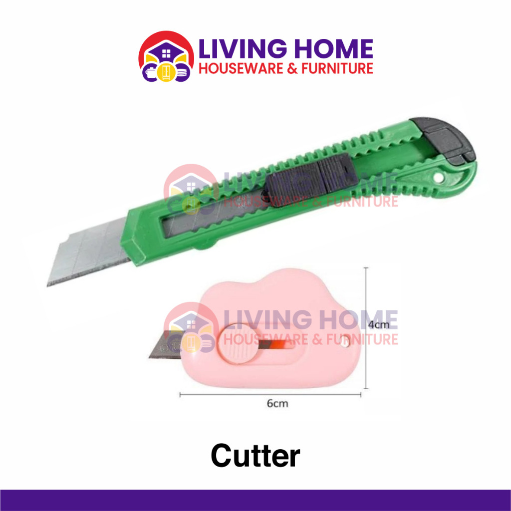 

Cutter Besar 18 mm | Cutter Mini Awan