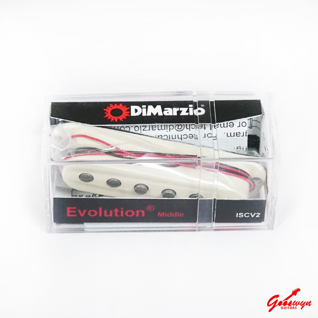 Dimarzio ISCV2 Evolution® Middle USE IN AN EVOLUTION SET Strat®, Standard Aged White SPECIAL