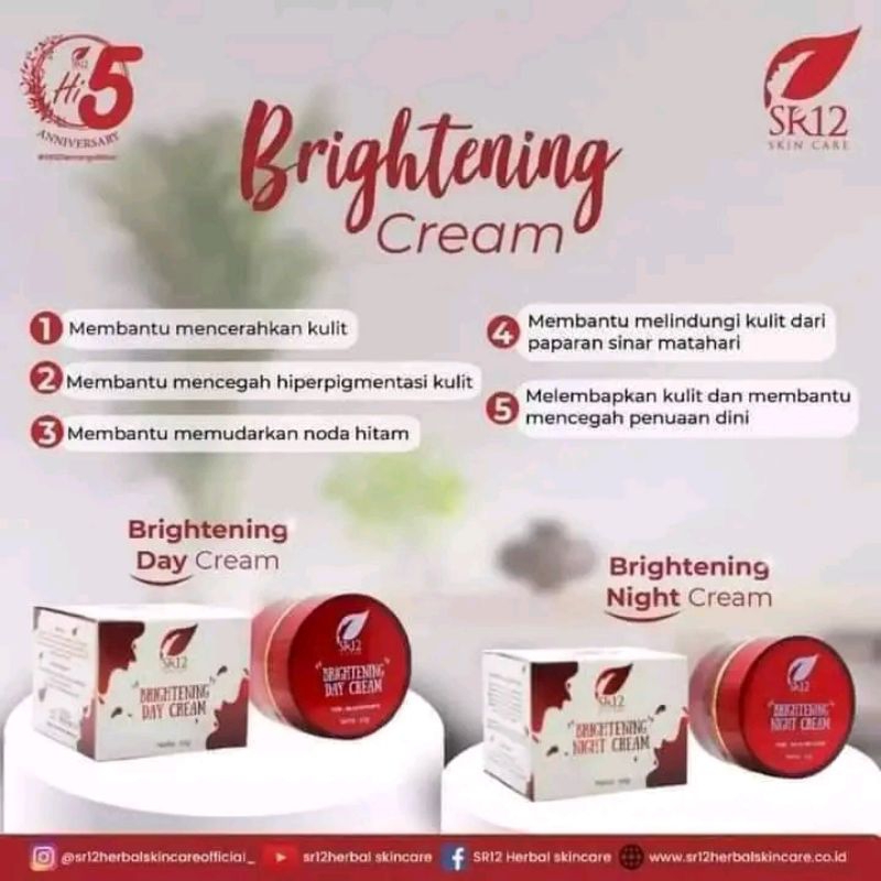 CREAM BRIGHTENING SR12 ORIGINAL / KRIM BRIGHTENING SR12