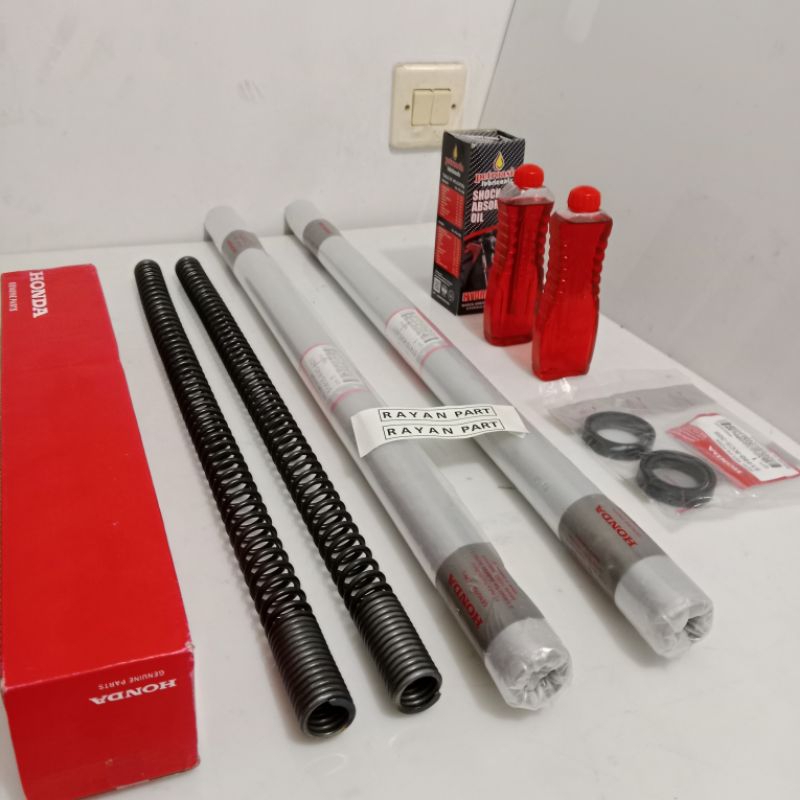 As shock depan K45 CBR150 old CBR150 old CBR150 old sok+per+sil+oli komplit