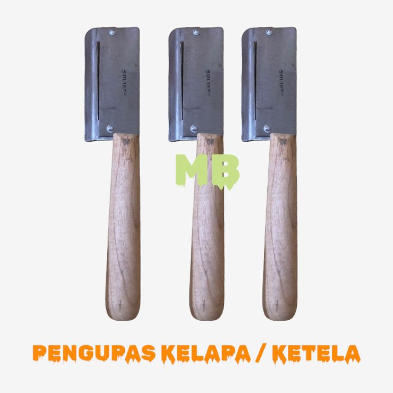 pengupas kulit kelapa / alat pengupas ketela / peeler buah / peeler kelapa / pisau pengupas kulit ke