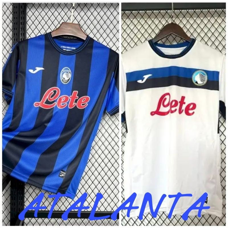 JERSEY BOLA ATALANTA HOME AWAY 24/25 GRADE ORI IMPORT
