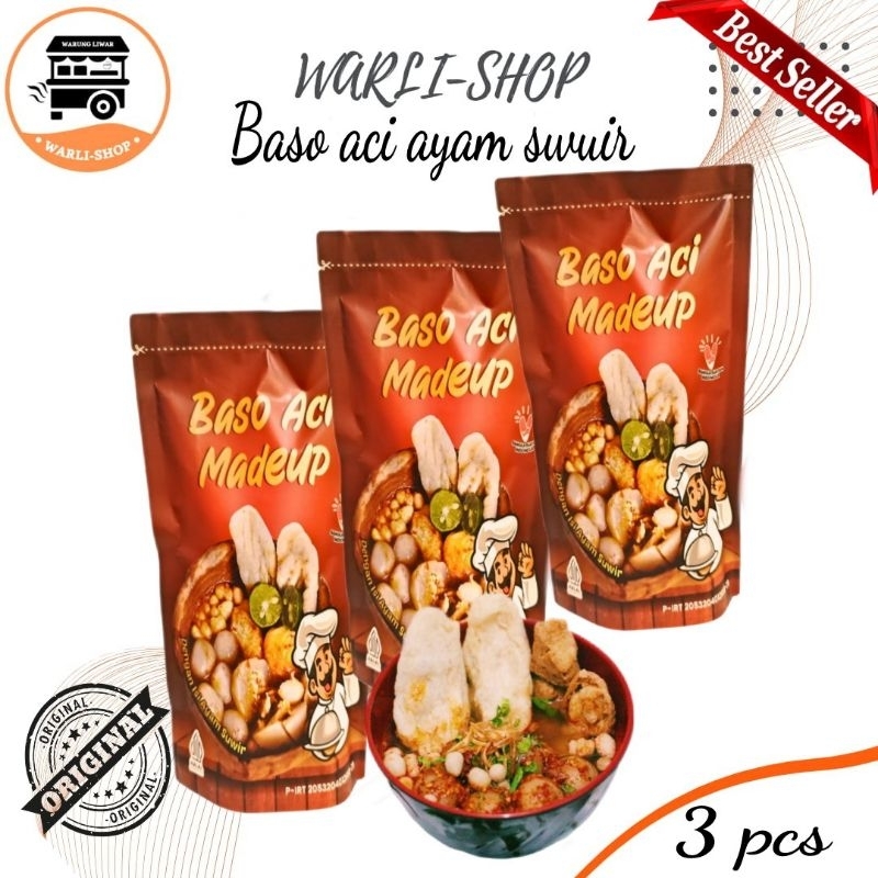 

paket 3 pcs baso aci premium paket 3 pcs ( 3 pack) baso aci ayam swuir paket hemat baso aci chili oil baso aci madep baso aci viral baso aci pedas baso aci kas daerah seblak
