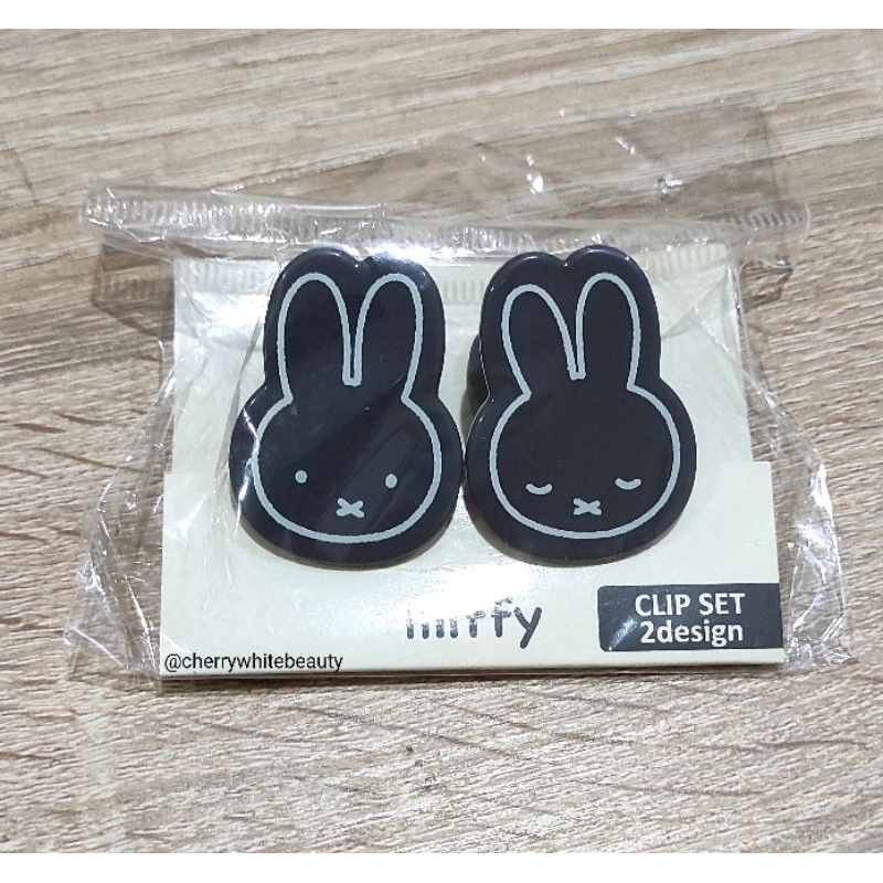 

Miffy Paper Clip Snack Clip Japan Original Black