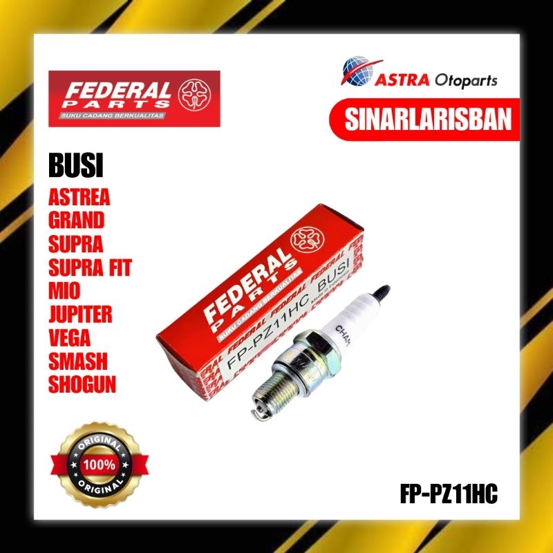 BUSI MOTOR DRAT PENDEK FP-PZ11HC SUPRA GRAND MIO JUPITER VEGA SMASH SHOGUN FEDERAL ORIGINAL CHAMPION