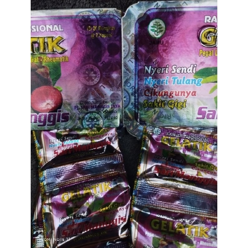 

Kapsul GELATIK kapsul pegal linu Reumatik Herbal