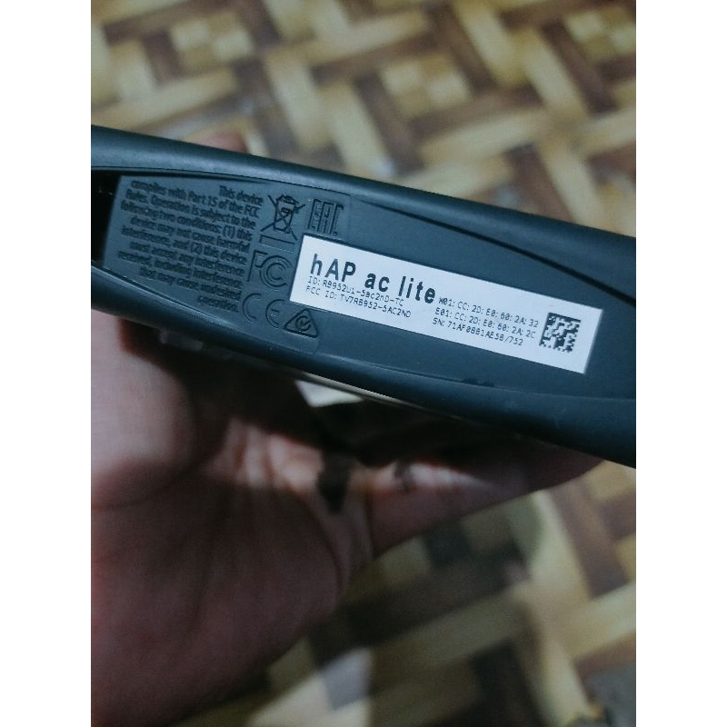 Mikrotik Hap AC lite