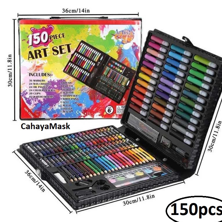 

Borong Crayon Set 15pcsPensil WarnaAlat Menggambar