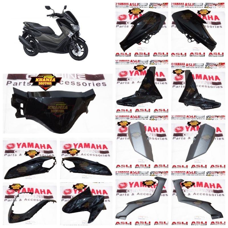 BODY BODY HALUS VARIAN NMAX OLD Hitam Glossy 2015-2019 ORIGINAL YAMAHA