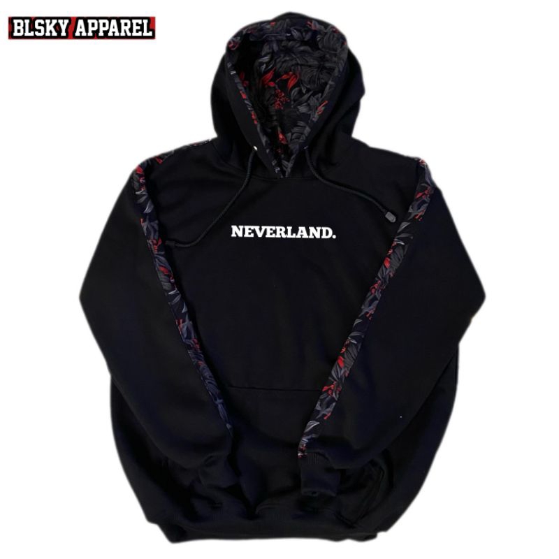 Hoodie NEVERLAND Motif taping tulip (free stiker)