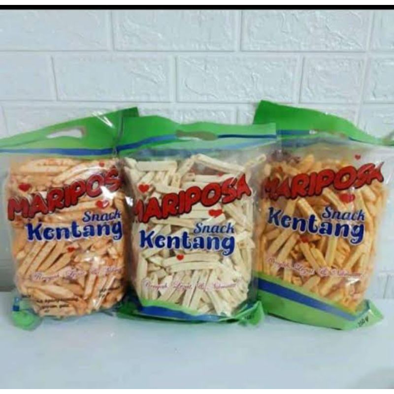 

Snack Kentang Mariposa 250gr