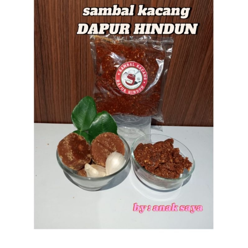 

Sambal Kacang DAPUR HINDUN