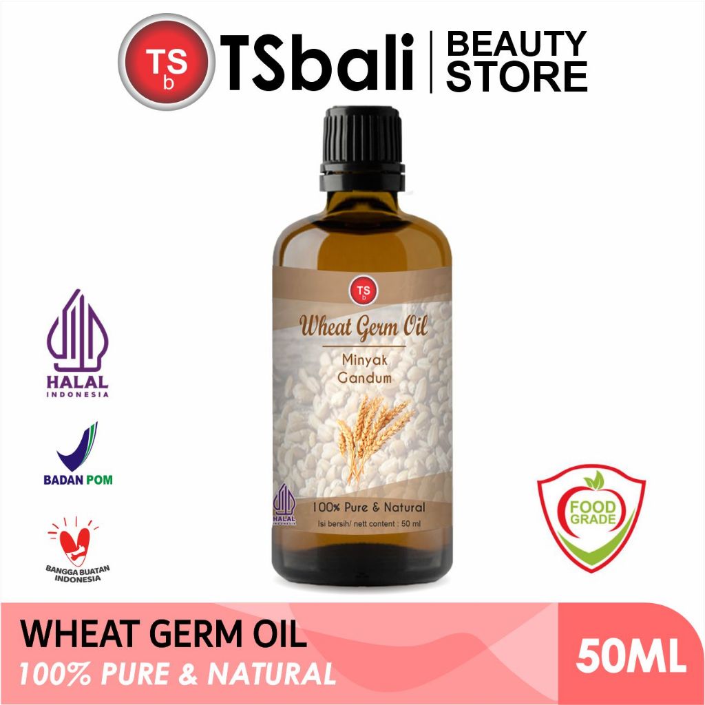 

TSb - Wheat Germ Oil| Minyak Gandum | Cold Pressed Unrefined Food Grade 50ml
