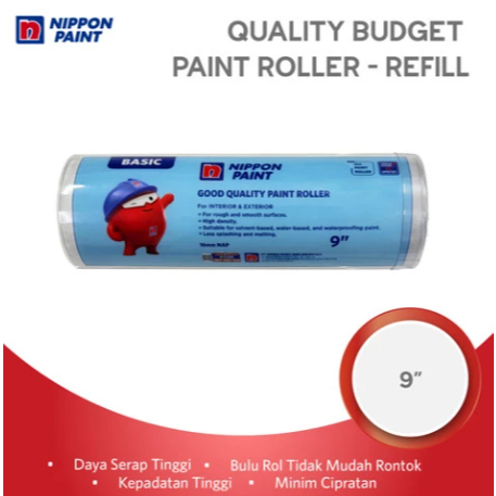 REFIL REFILL KUAS ROL ROLL CAT TEMBOK NIPPON PAINT