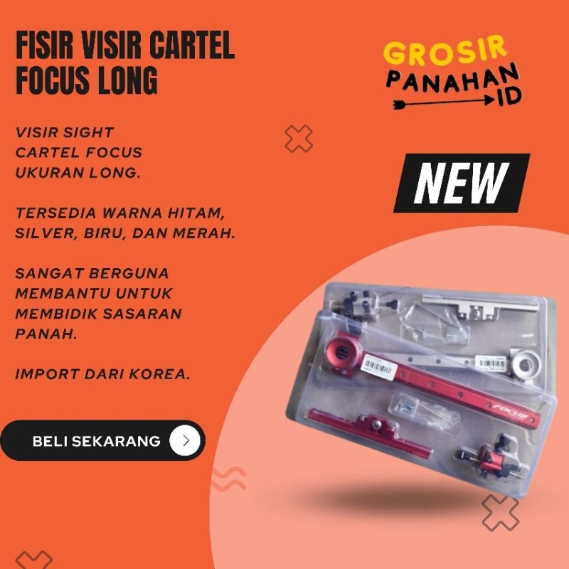 Fisir Visir Cartel Focus Long (Grosir Panahan ID)