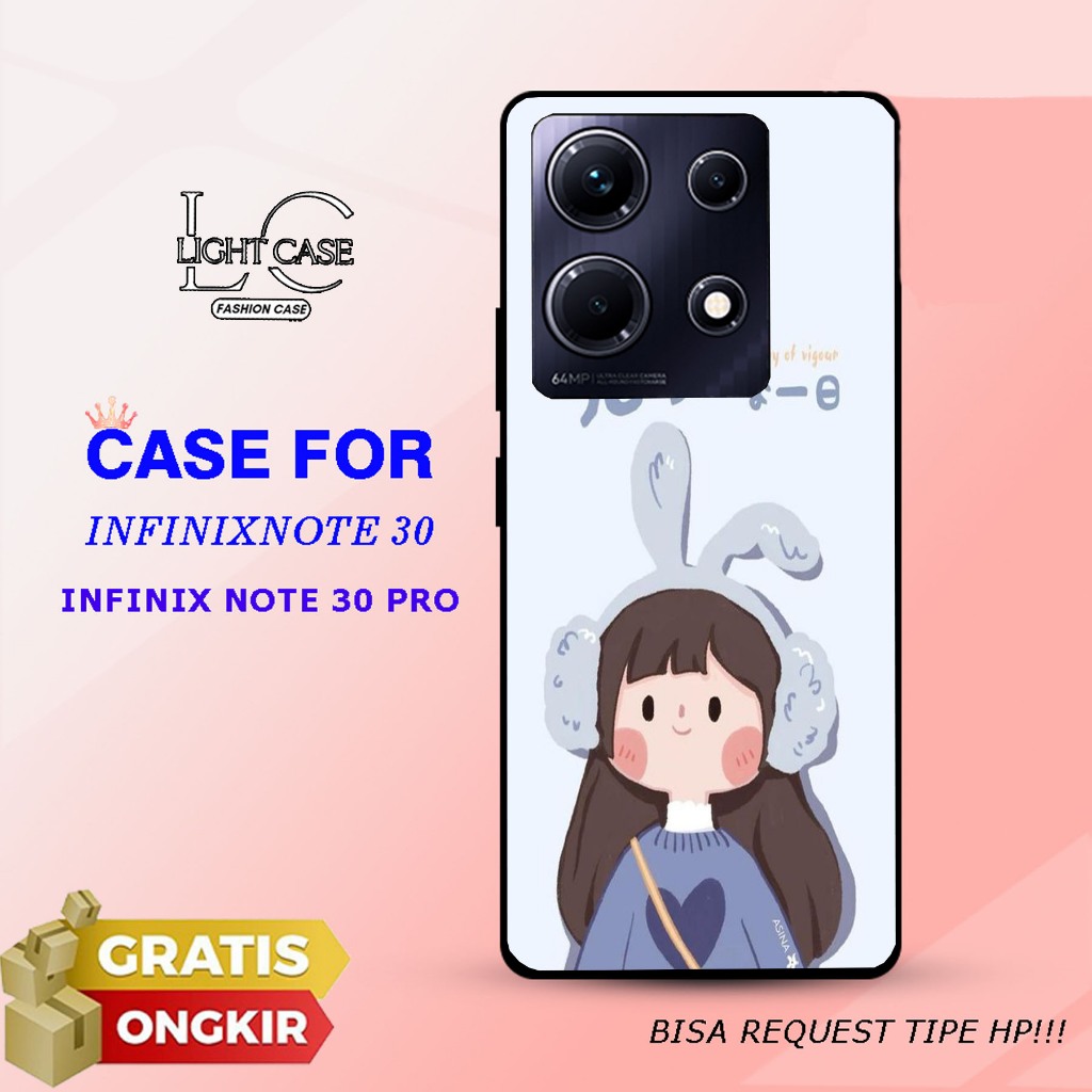 CASE GLOSSY INFINIX NOTE 30 / NOTE 30 PRO dan ALL TYPE SMARTPHONE & ANDROID Bisa request tipe Cassin