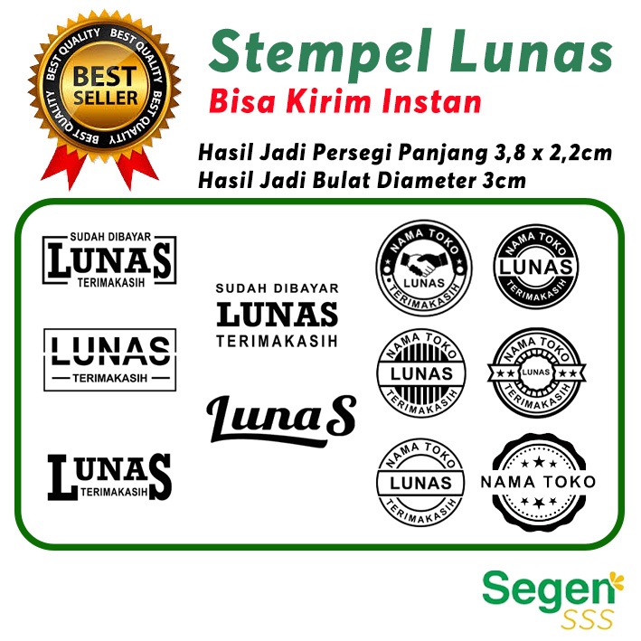 

Stempel Lunas Instan Palembang