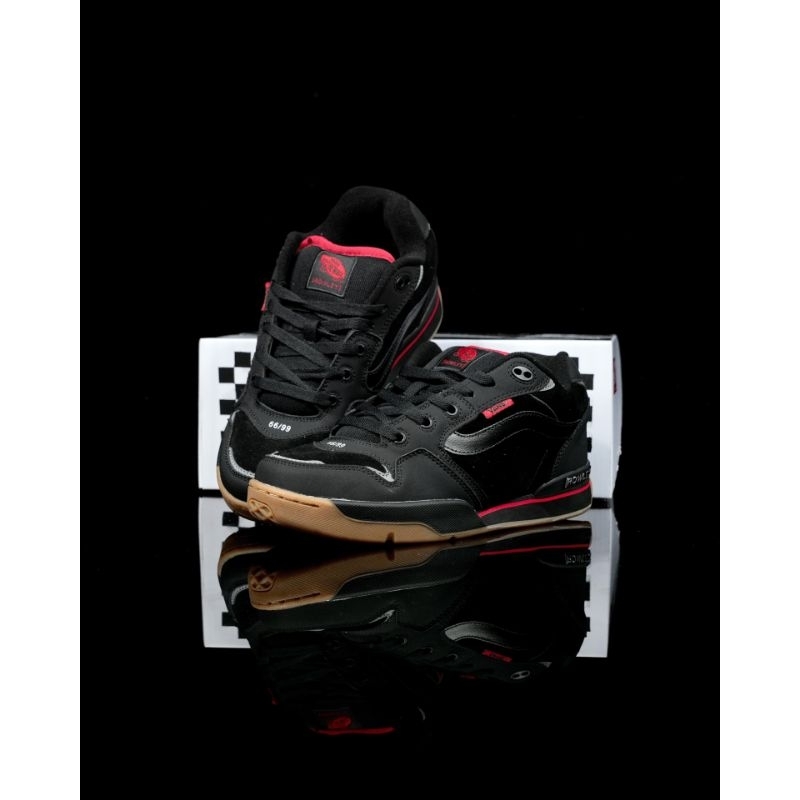 Sepatu Vans Rowley XLT skate black/chilli pepper