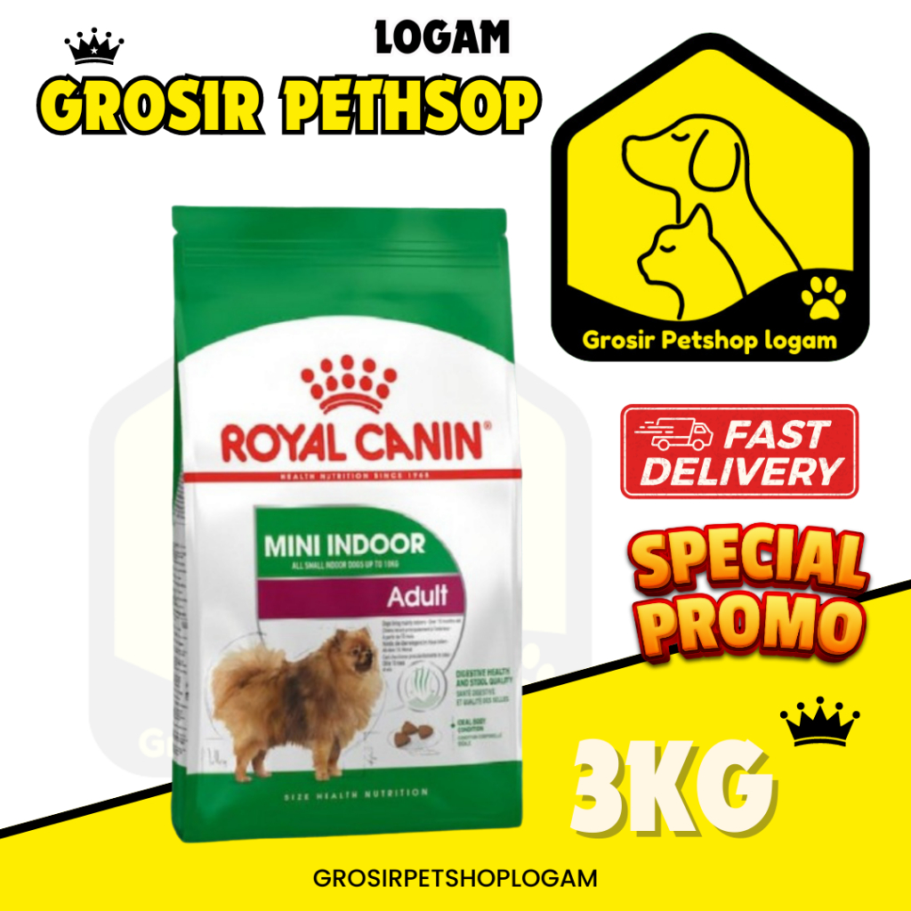 ROYAL CANIN MINI INDOOR ADULT 3KG