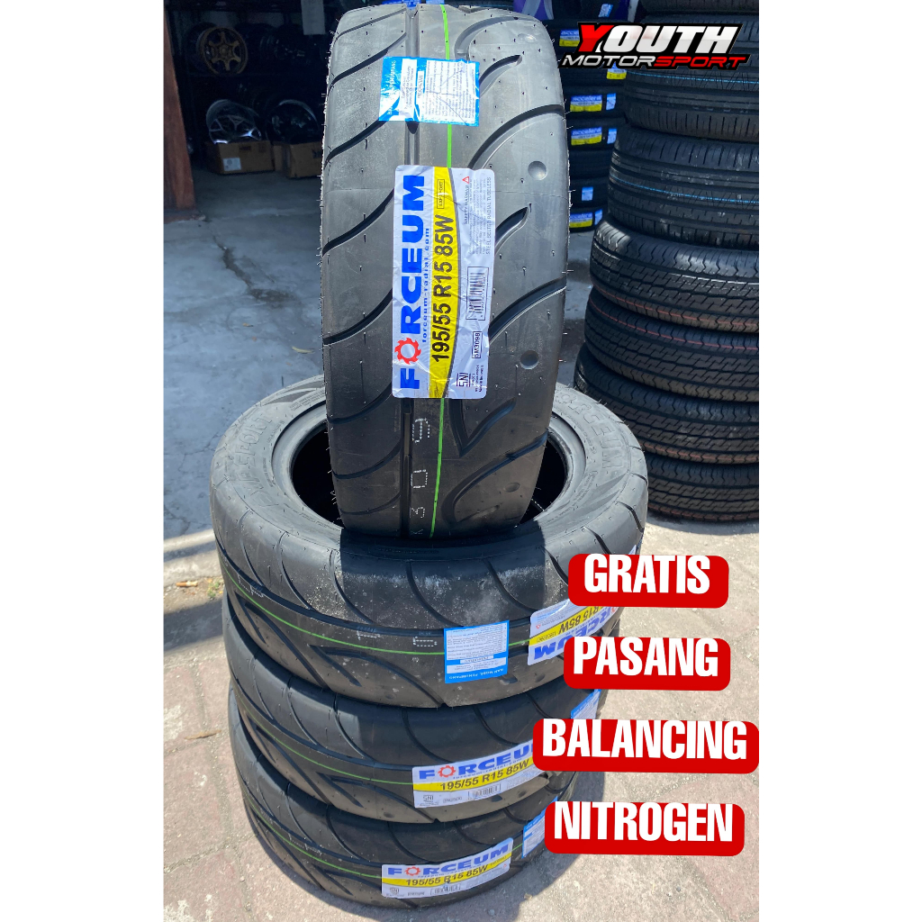 JUAL BAN SEMI SLICK 195 55 R15 FORCEUM EXP SPORT