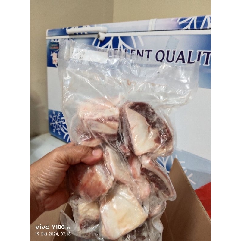 

Tulang Muda, Tulang Rangu Sapi 1 kg. Hygienis, Halal