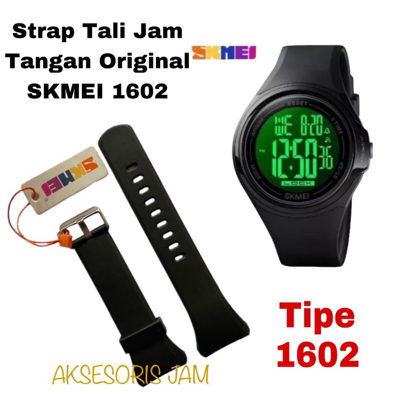 Strap tali jam tangan Original Skmei 1602 skmei1602