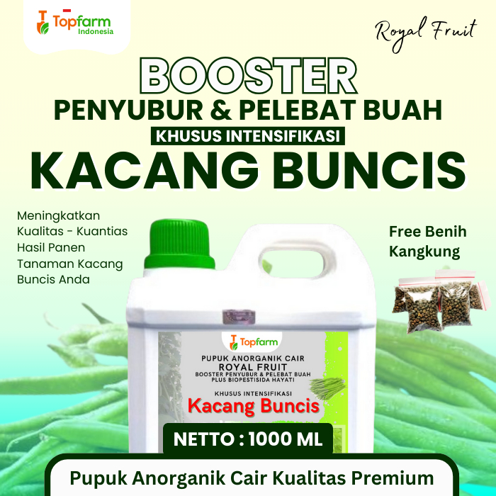 Pupuk Pelebat Buah Buncis / Pupuk Pelebat Buncis / Pupuk Buncis /Pupuk Kocor Buncis / Pupuk Pelebat 