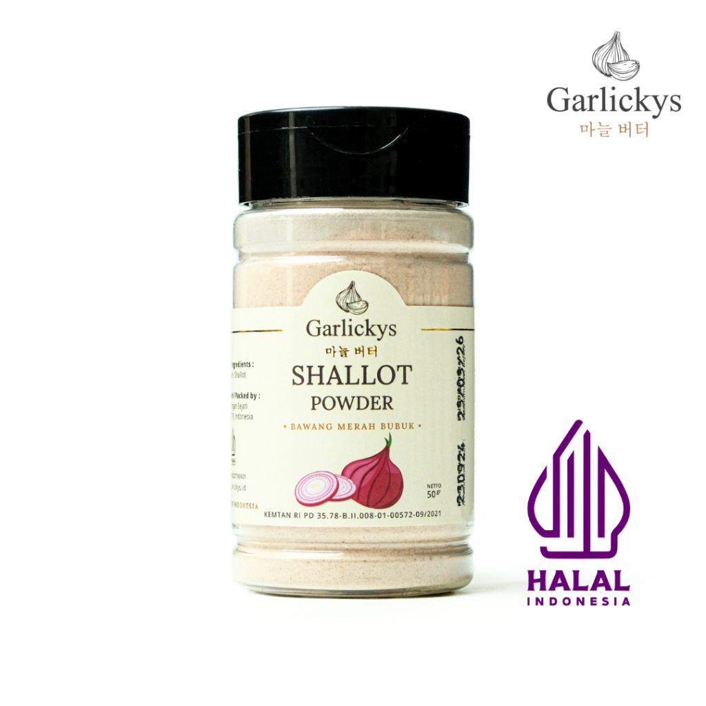 

GARLICKYS Bumbu Dapur Bawang Merah Bubuk Red Onion Shallot Garlic Powder Premium Quality Bumbu Dapur