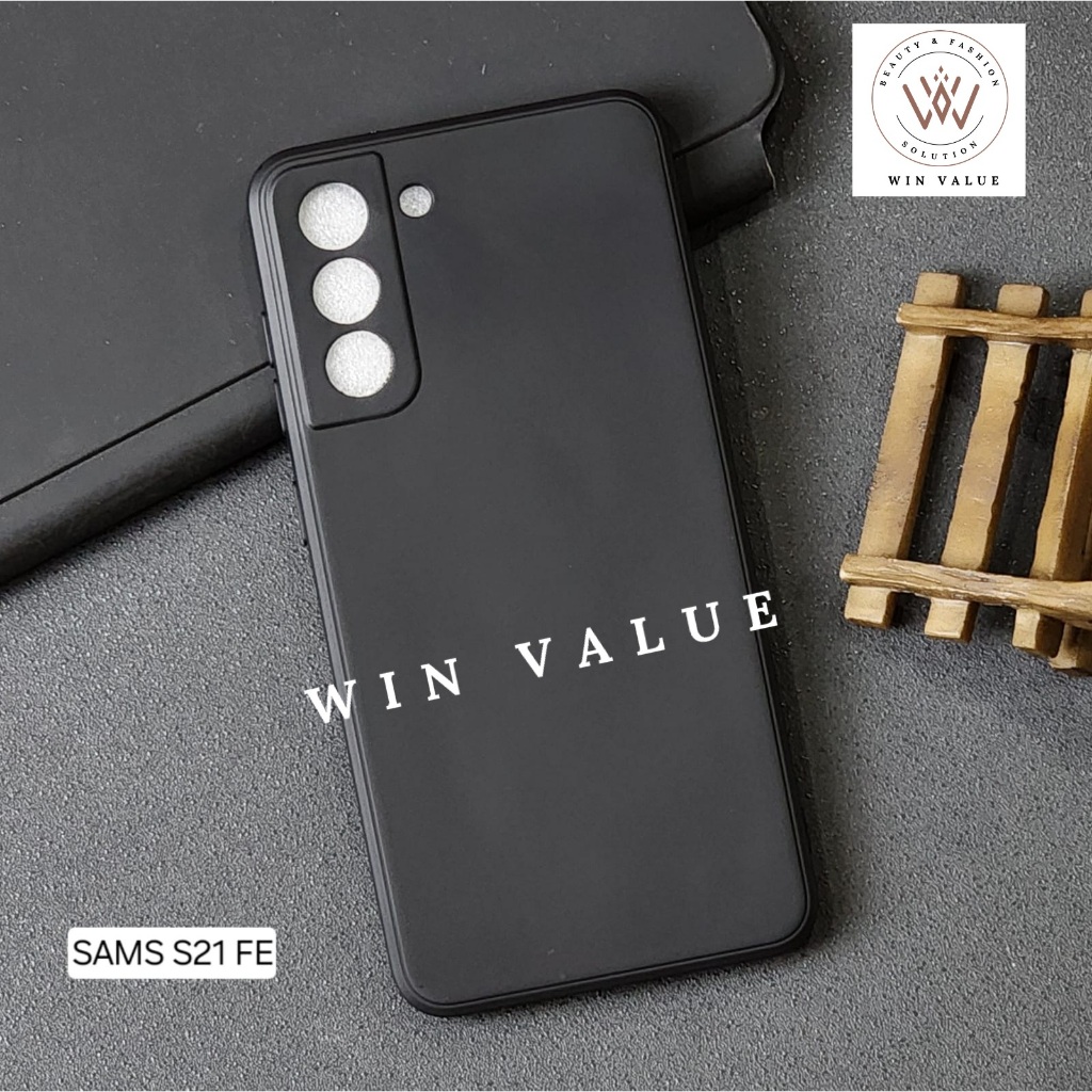 Samsung S21 FE Samsung S8 Samsung S8 Plus Samsung A8 2018 Softcase Macaron Black Premium Case Samsun