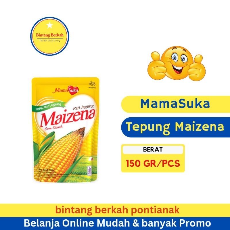 

Tepung Maizena 150 gr MamaSuka
