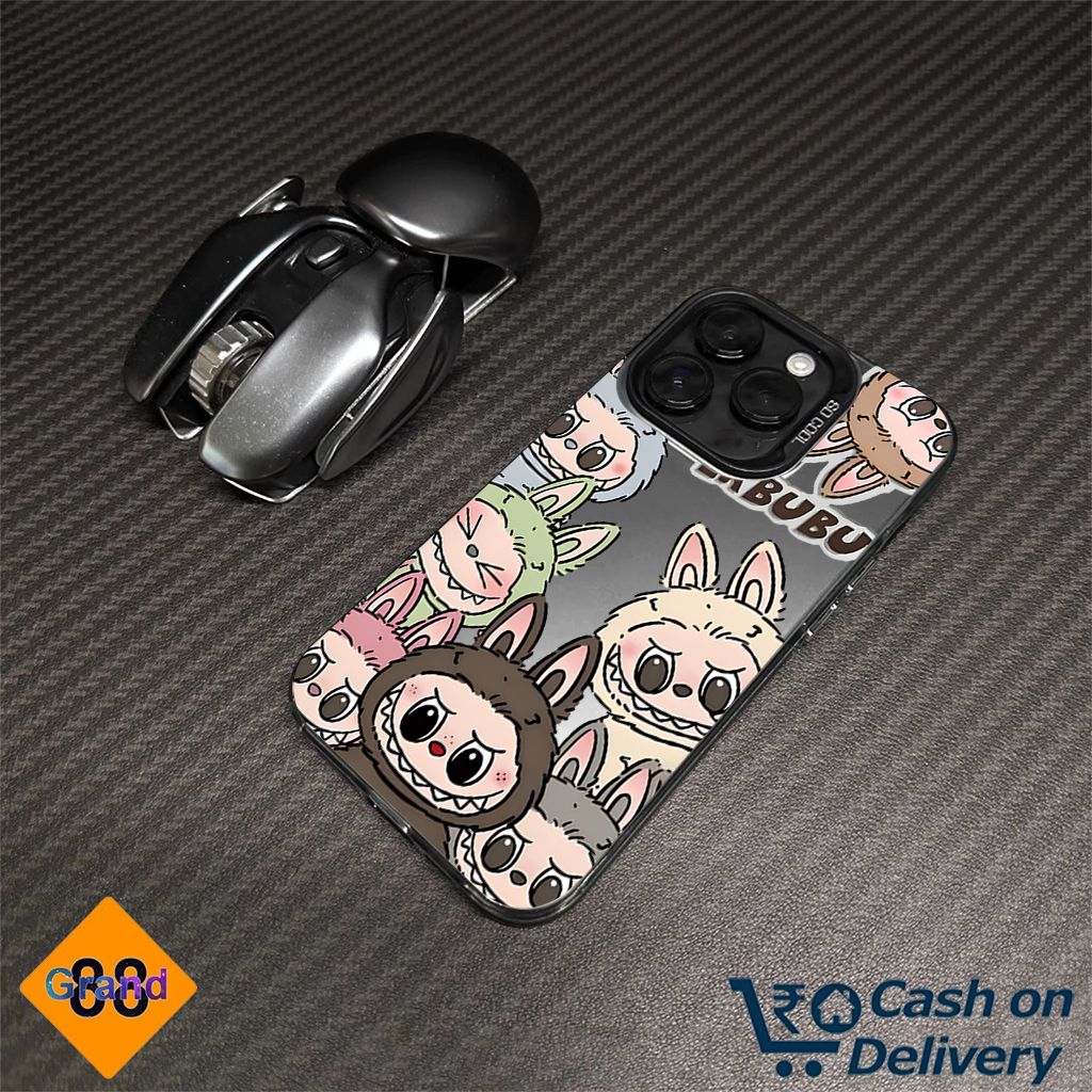 SC39 Premium Matte Hard Casing Hp Labubu For OPPO A60 A16 A78 4g A17k A18 A17 A76 A96 A15 A15s A38 4
