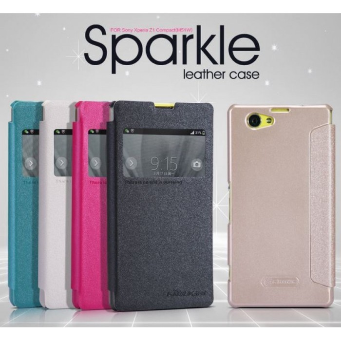 SONY XPERIA Z1 NILLKIN SPARKLE LEATHER BOOK CASE