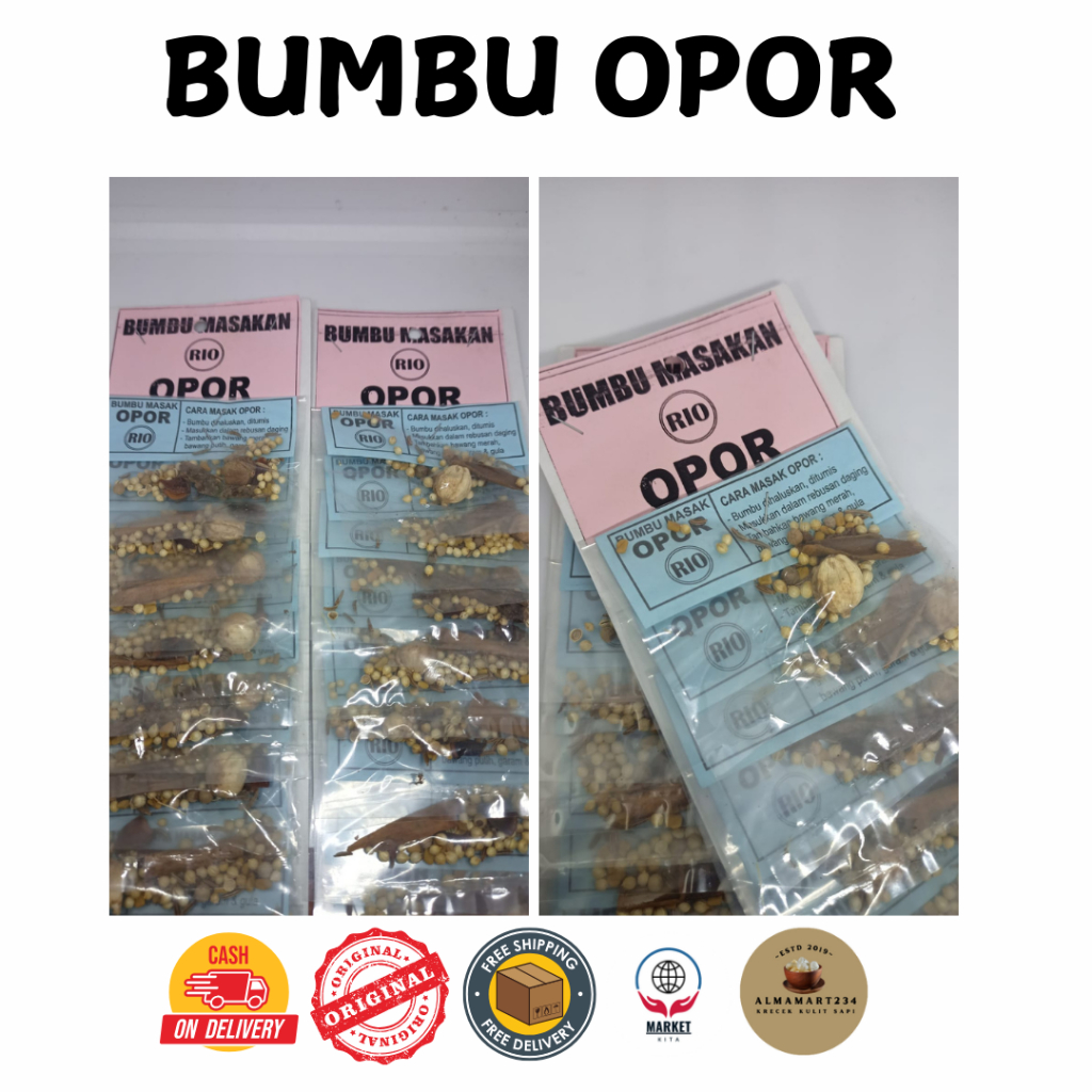 

BUMBU RENTENG REMPAH OPOR RACIK ALAMI