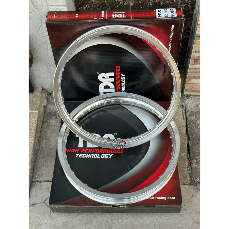 Velk Pelek Velg TDR WX 160 185 Ring 17 Silver