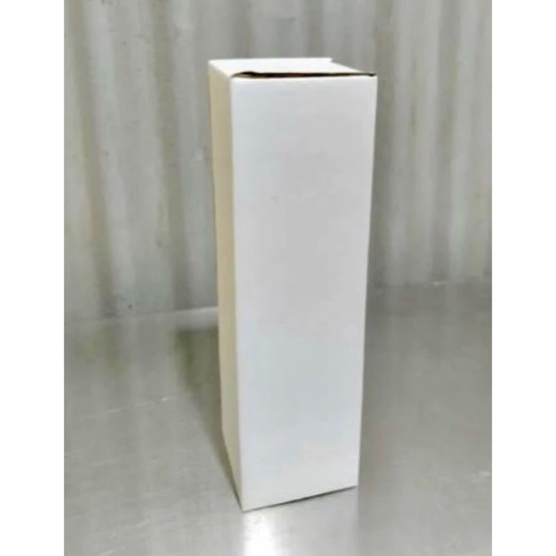 

Box Tumbler putih 6.5x6.5x23 cm kardus dus botol tumbler air corrugated white kraft