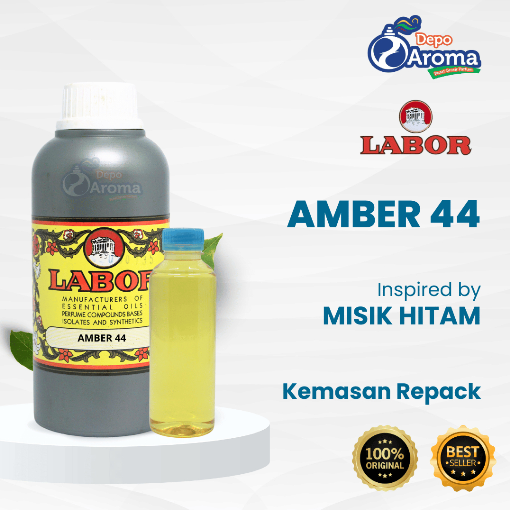 PARFUM BIBIT MURNI - AMBAR 44/MISIK HITAM - REPACKING - LABOR
