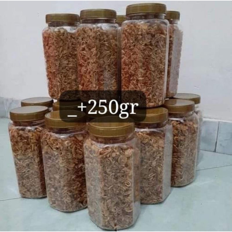 

Brambang goreng kurleb 250gram*✓3 toples
