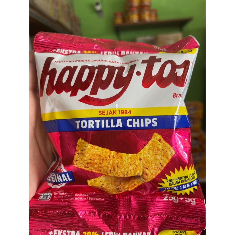 

HAPPY TOS TORTILLA CHIPS - 10pcs