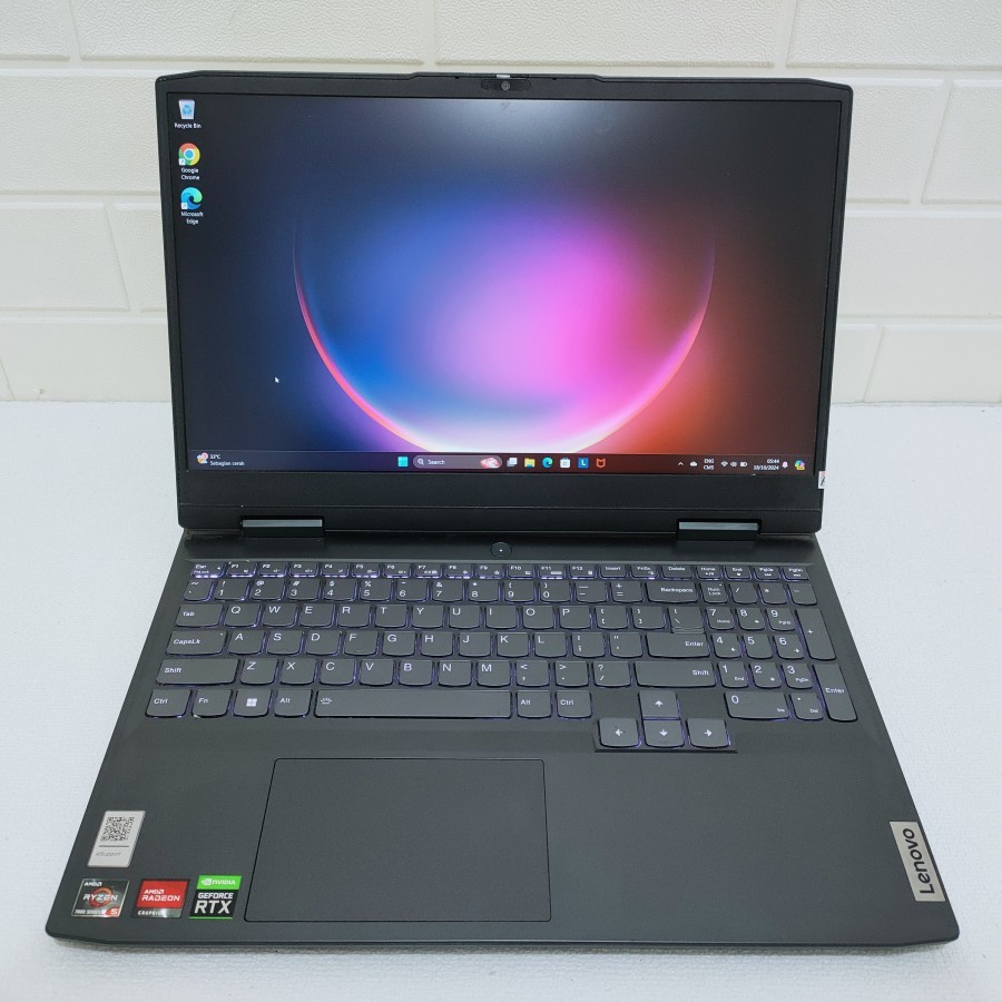 lenovo ideapad 3 ryzen 5 7535HS ram 8 dobel ssd 512 vga rtx 2050 w11