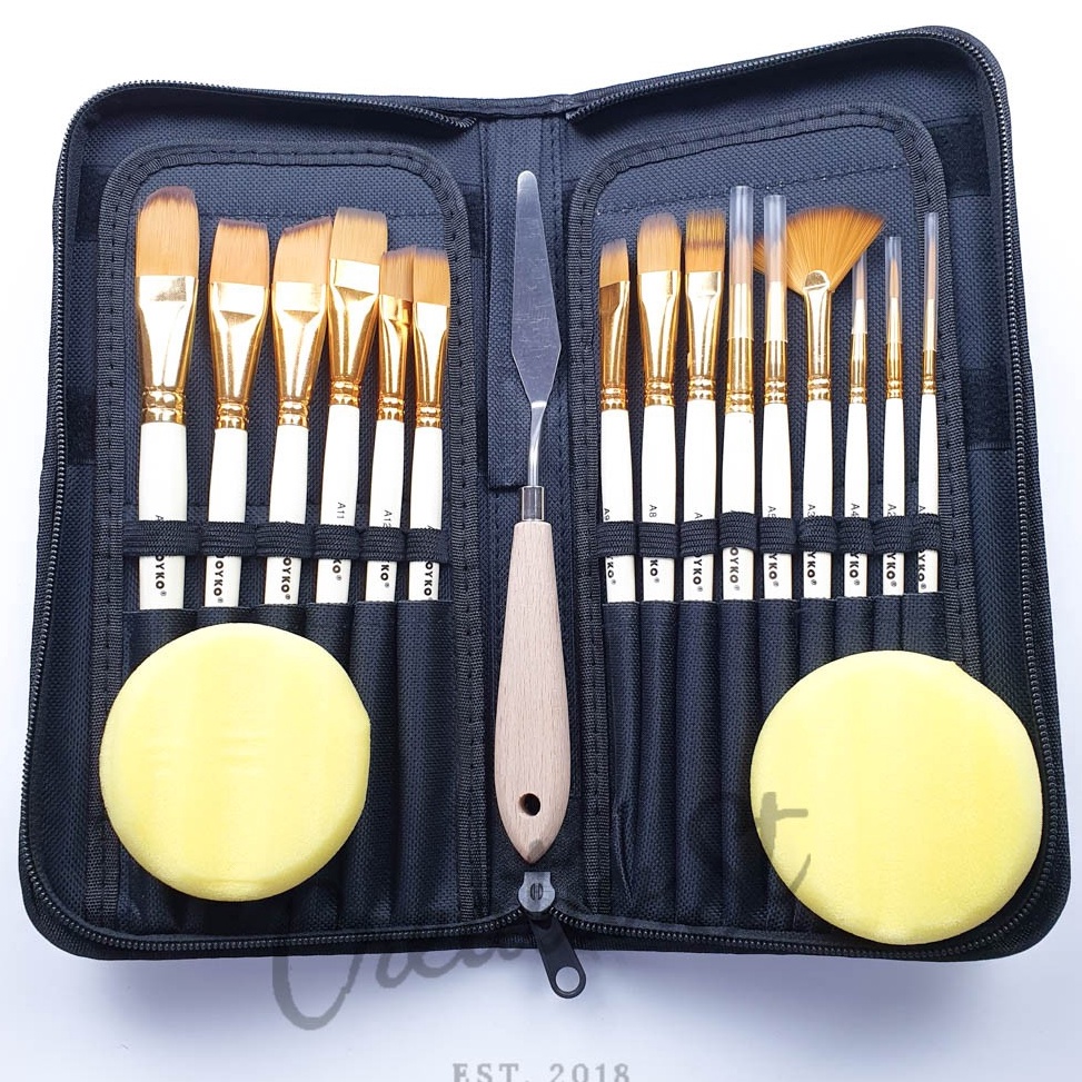 

KODE X2C JOYKO Art Brush Set Kuas Lukis Set Brush Brs12