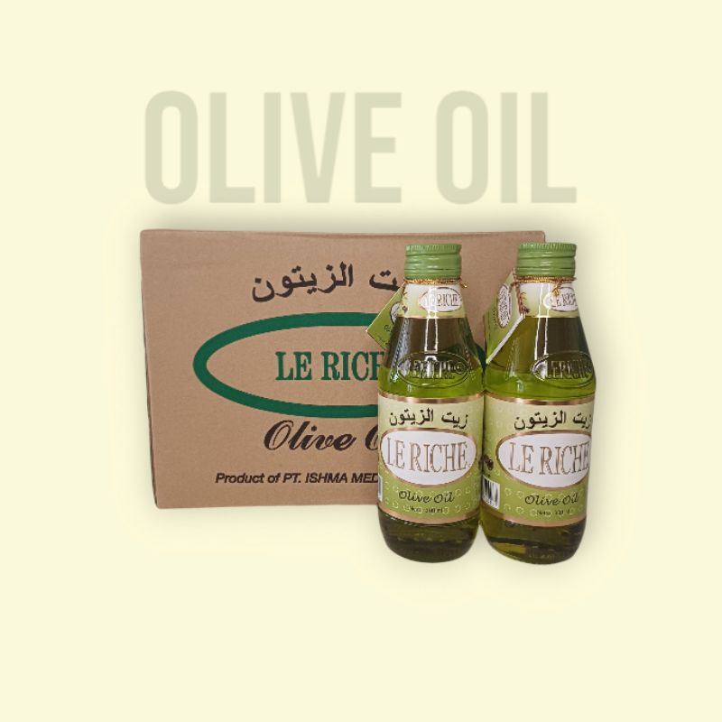 

Minyak Zaitun Olive Oil Le Riche 300ml Original / Minyak zaitun olive oil leriche