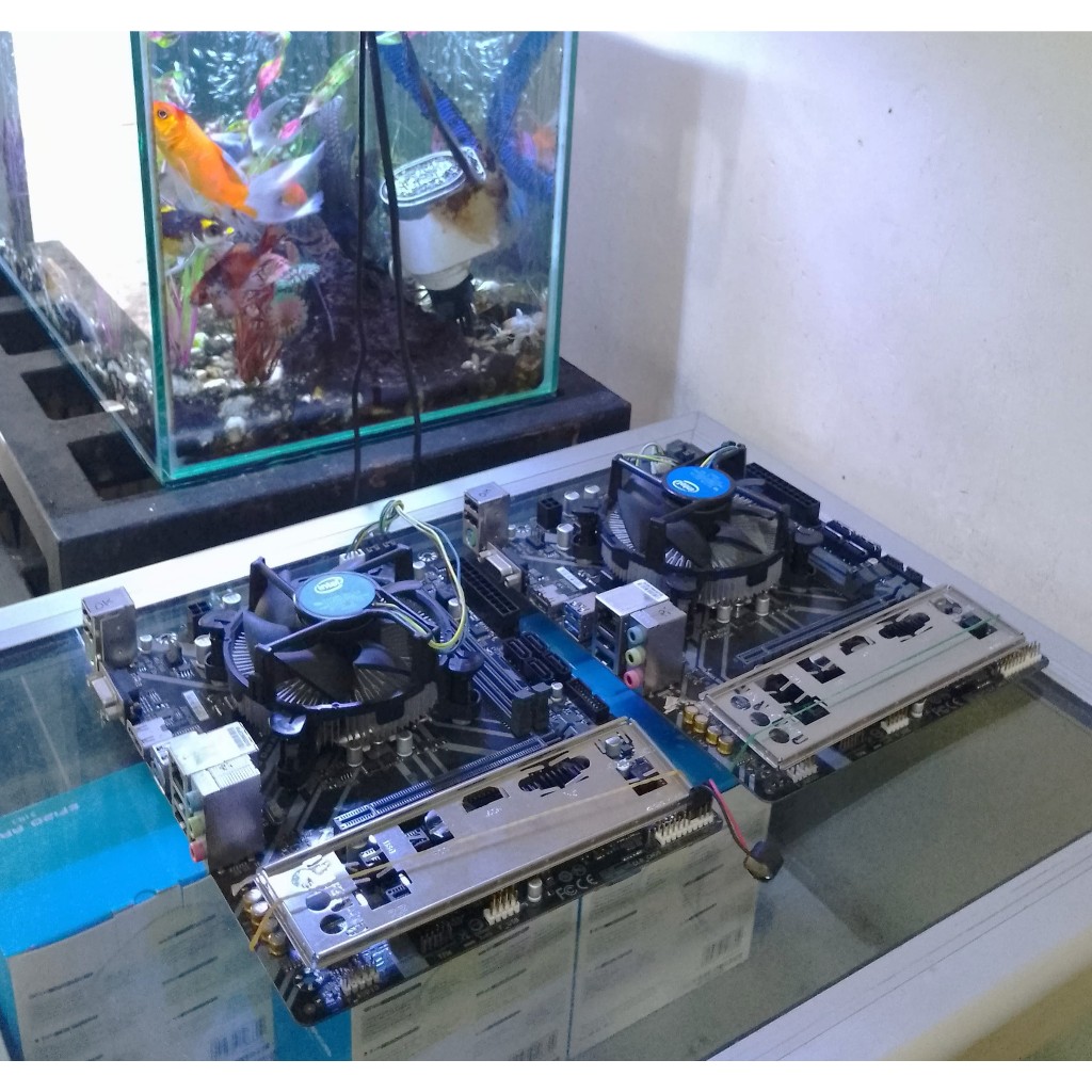 Paket Motherboard GIGABYTE H310M + i5 8400 + Fan