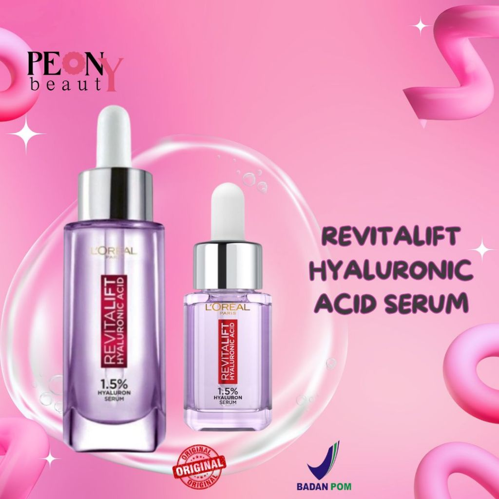 LOREAL Revitalift 1.5% Hyaluronic Acid Serum 30&15ml/serum wajah//serum wajah Loreal